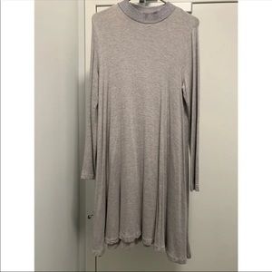 LOFT Lou & Grey Signature Soft Mock-neck Dress